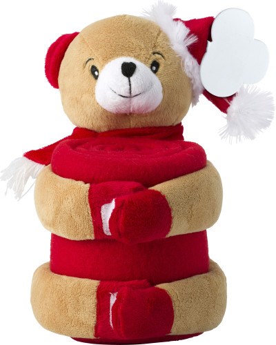 Kerstknuffel met deken