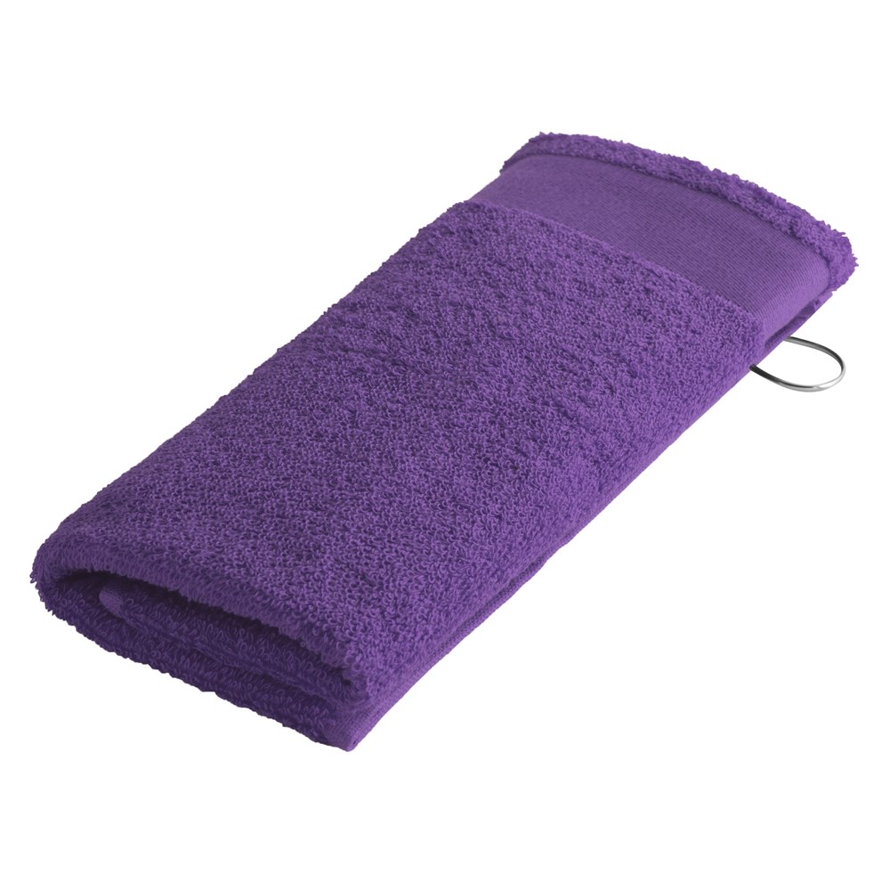 Sophie Muval Golfhanddoek met clip, met een band Sophie Muval Golfhanddoek met clip, met een band