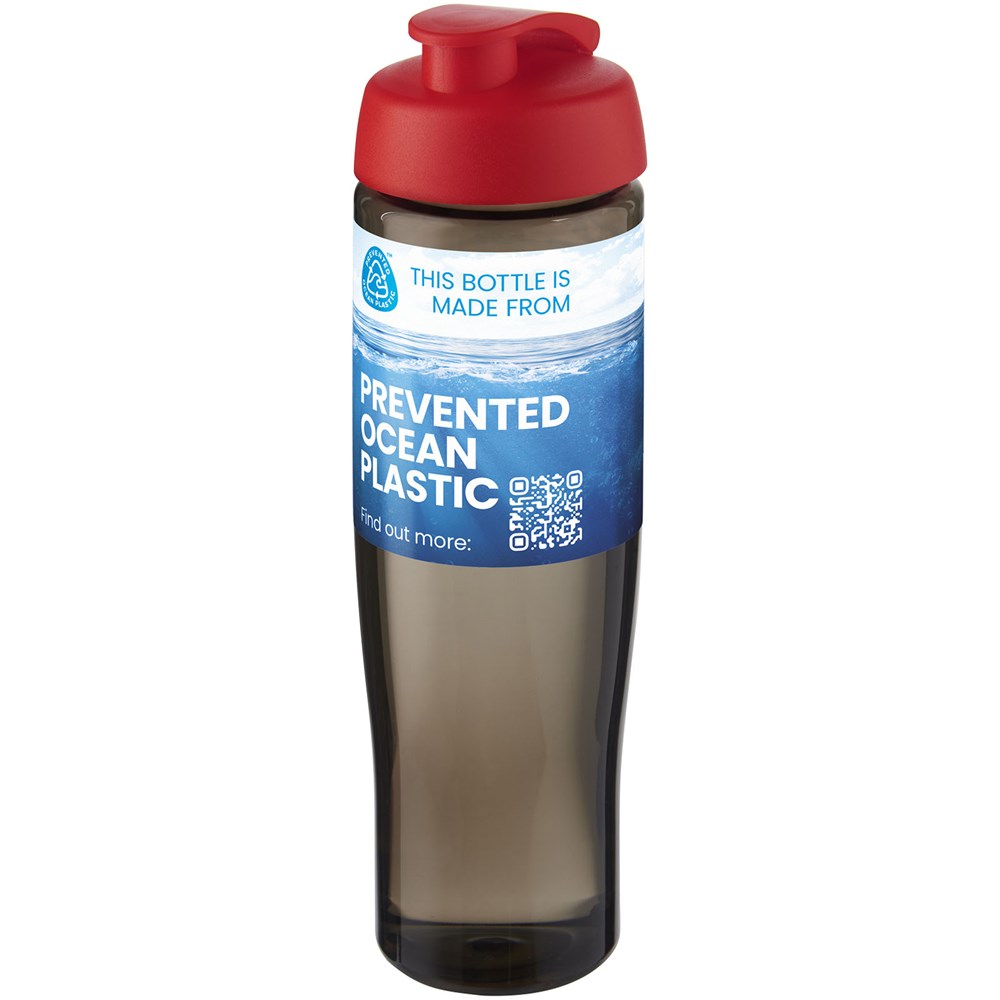 H2O Active® Eco Tempo drinkfles van 700 ml met klapdeksel H2O Active® Eco Tempo drinkfles van 700 ml met klapdeksel