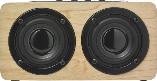 Houten speaker