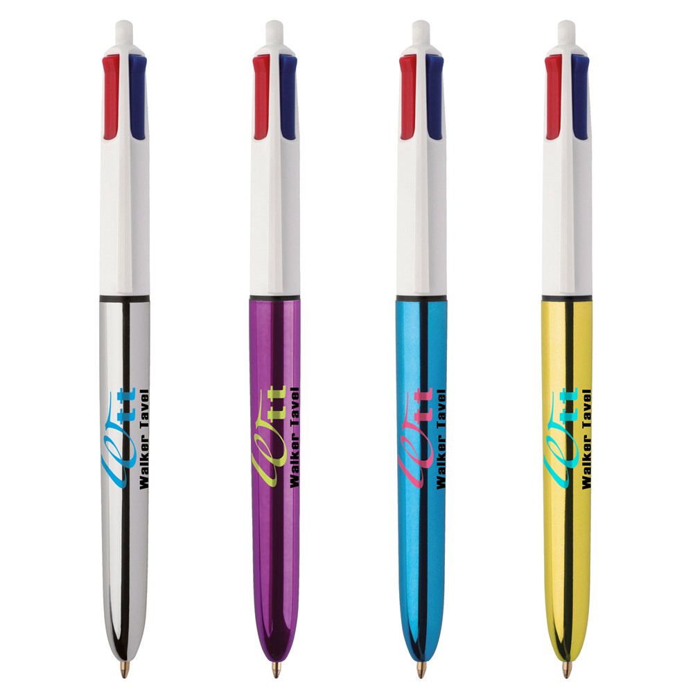 BIC® 4 Colours Shine balpen