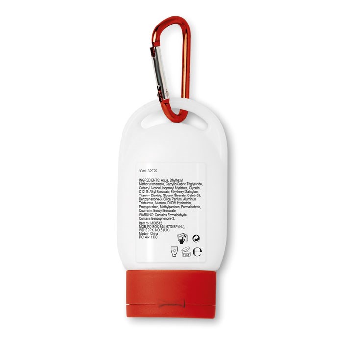 Zonnebrandcrème 30ml Zonnebrandcrème 30ml