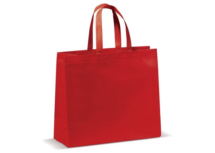 Draagtas gelamineerd non-woven groot 105g/m2 Draagtas gelamineerd non-woven groot 105g/m2