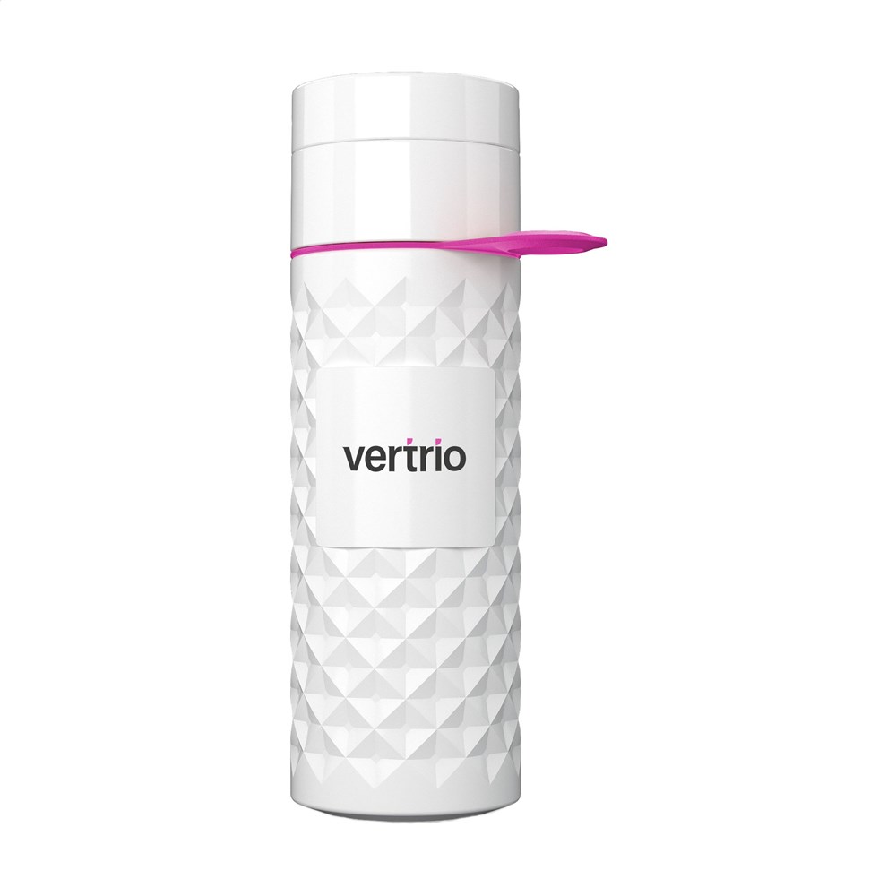 Join The Pipe Nairobi Ring Bottle White 500ml waterfles Join The Pipe Nairobi Ring Bottle White 500ml waterfles