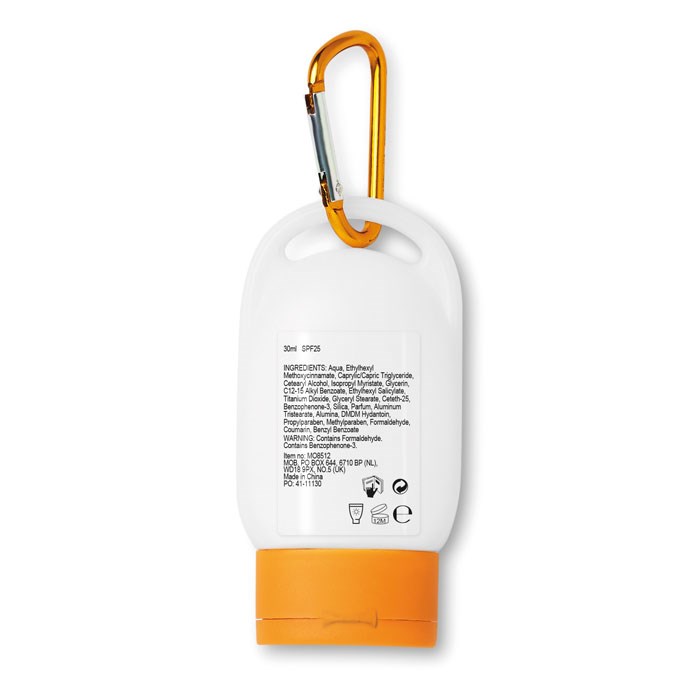 Zonnebrandcrème 30ml Zonnebrandcrème 30ml