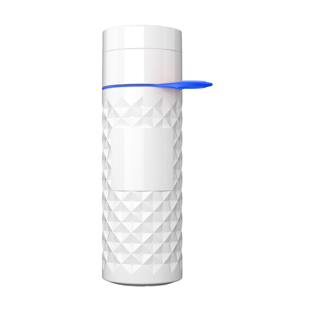 Join The Pipe Nairobi Ring Bottle White 500ml waterfles Join The Pipe Nairobi Ring Bottle White 500ml waterfles