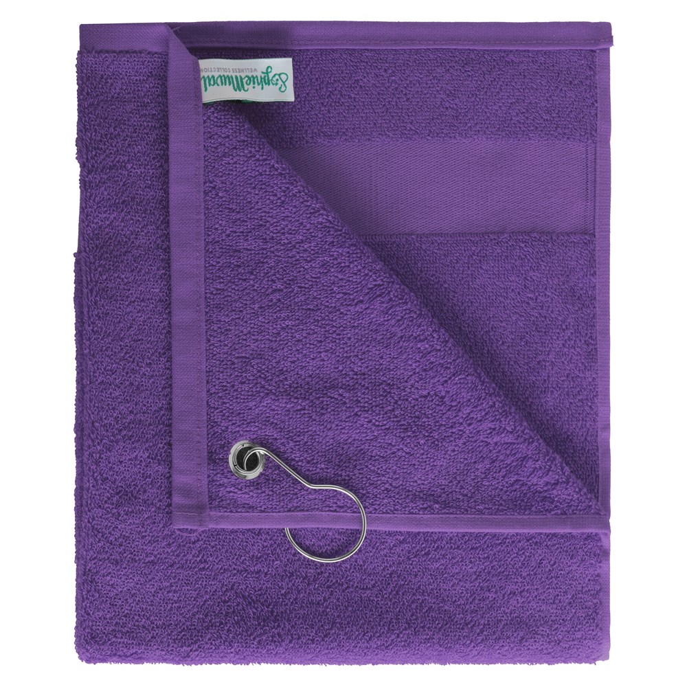 Sophie Muval Golfhanddoek met clip, met een band Sophie Muval Golfhanddoek met clip, met een band