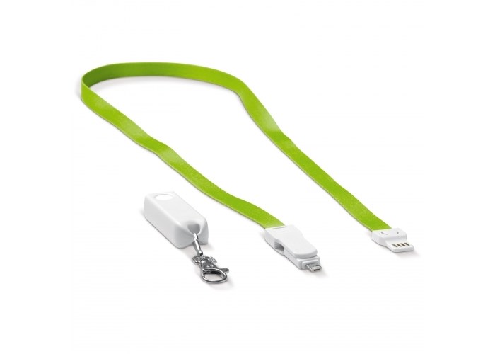 Keycord en oplaadkabel 3-in-1