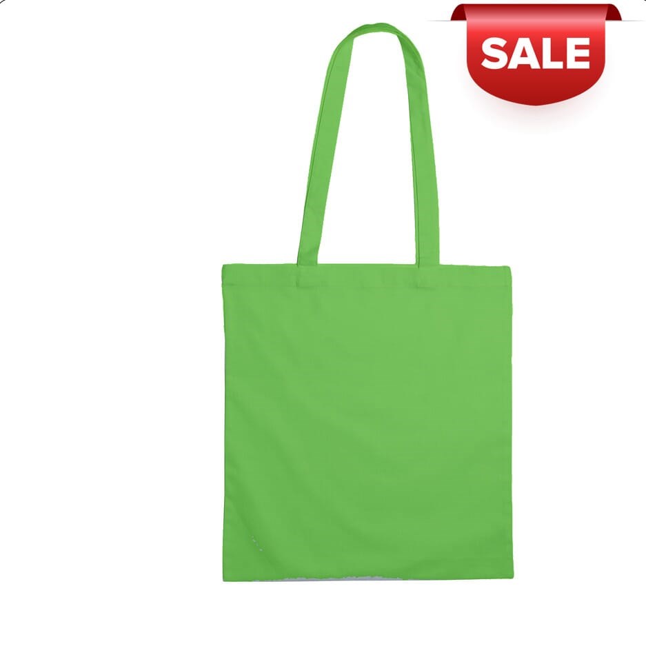 Katoenen tas met lange hengsels Katoenen tas met lange hengsels