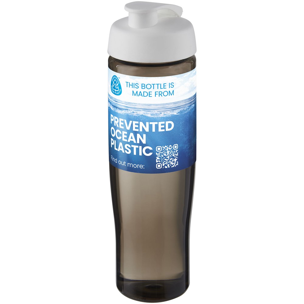 H2O Active® Eco Tempo drinkfles van 700 ml met klapdeksel H2O Active® Eco Tempo drinkfles van 700 ml met klapdeksel