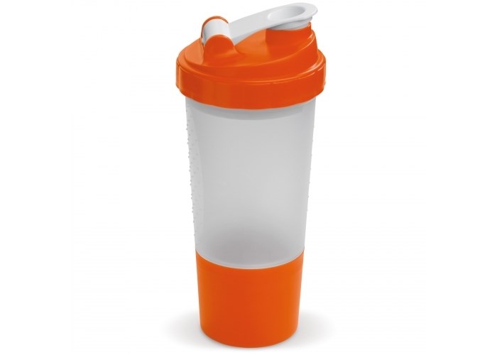 Shakebeker met compartiment 500ml