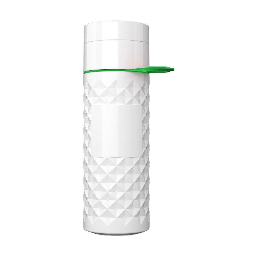 Join The Pipe Nairobi Ring Bottle White 500ml waterfles Join The Pipe Nairobi Ring Bottle White 500ml waterfles