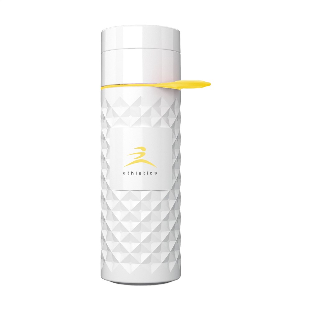 Join The Pipe Nairobi Ring Bottle White 500ml waterfles Join The Pipe Nairobi Ring Bottle White 500ml waterfles