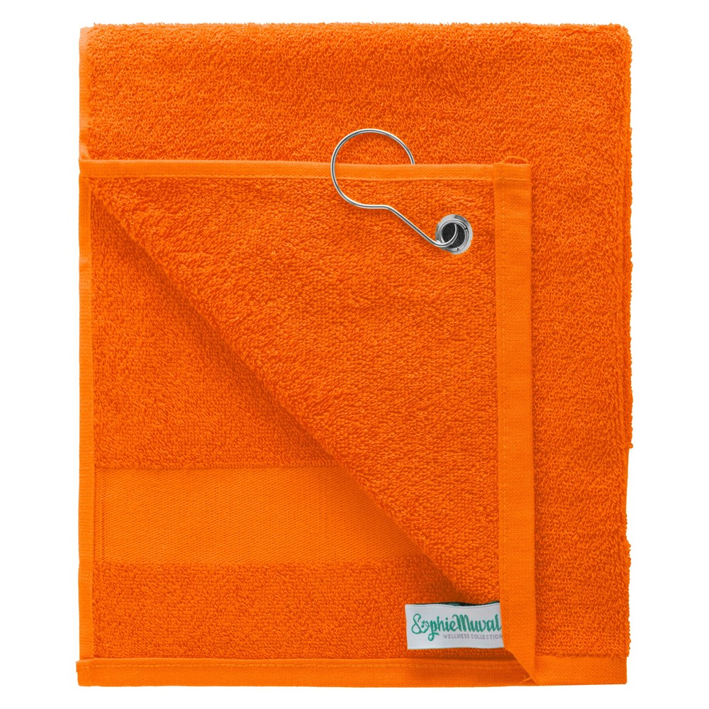 Sophie Muval Golfhanddoek met clip, met een band Sophie Muval Golfhanddoek met clip, met een band