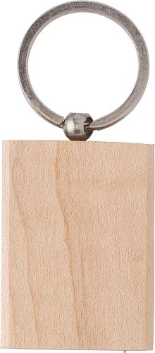 Houten sleutelhanger