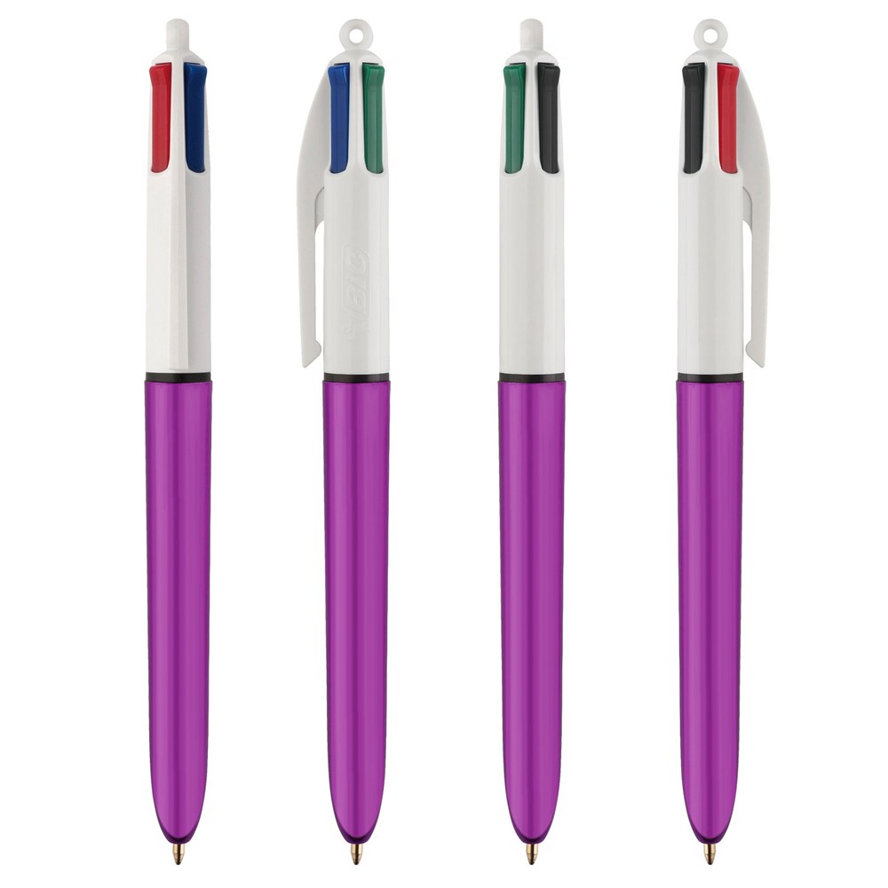 BIC® 4 Colours Shine balpen