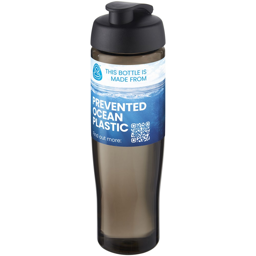 H2O Active® Eco Tempo drinkfles van 700 ml met klapdeksel H2O Active® Eco Tempo drinkfles van 700 ml met klapdeksel