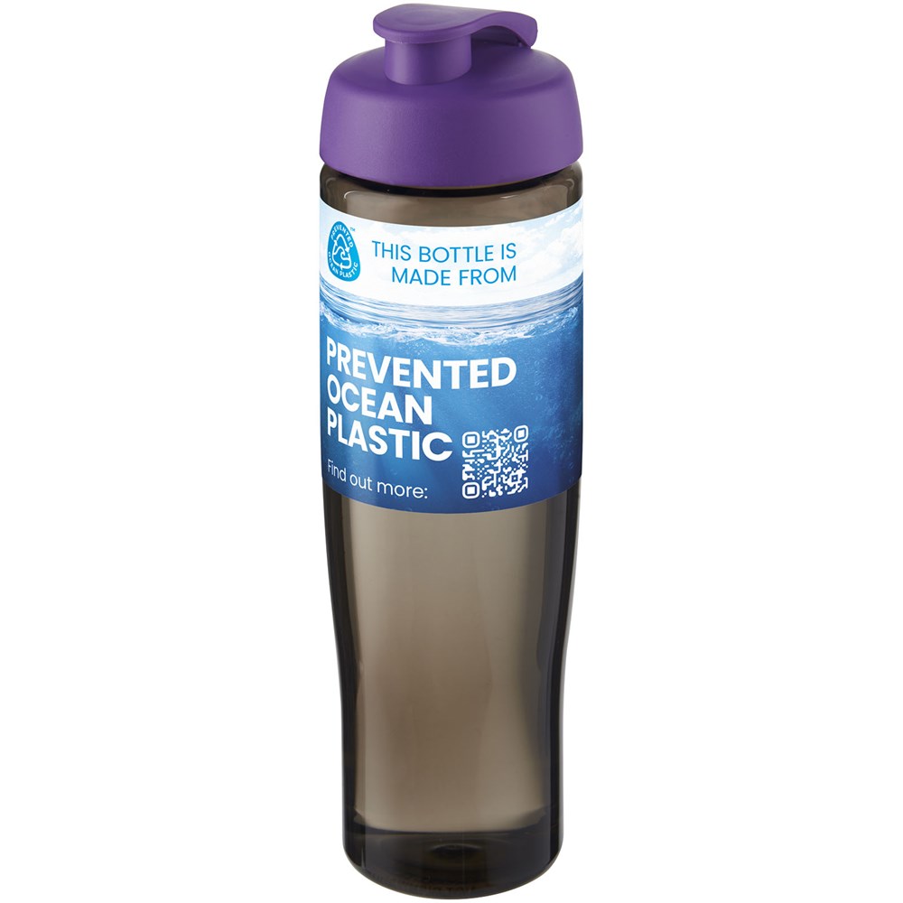 H2O Active® Eco Tempo drinkfles van 700 ml met klapdeksel H2O Active® Eco Tempo drinkfles van 700 ml met klapdeksel