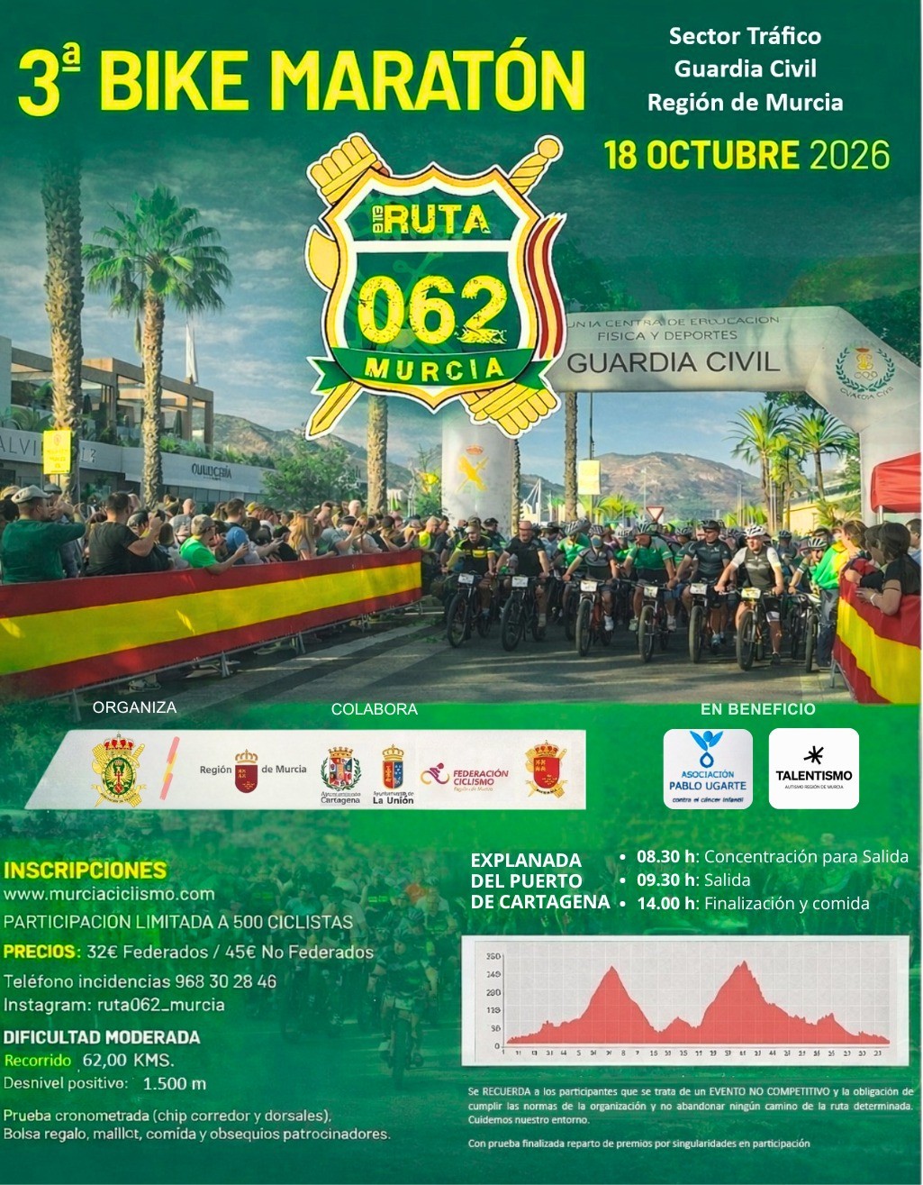 3ª BIKE MARATON RUTA 062 - GUARDIA CIVIL MURCIA