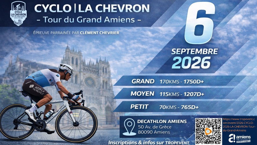 CYCLO | LA CHEVRON - Tour du Grand Amiens