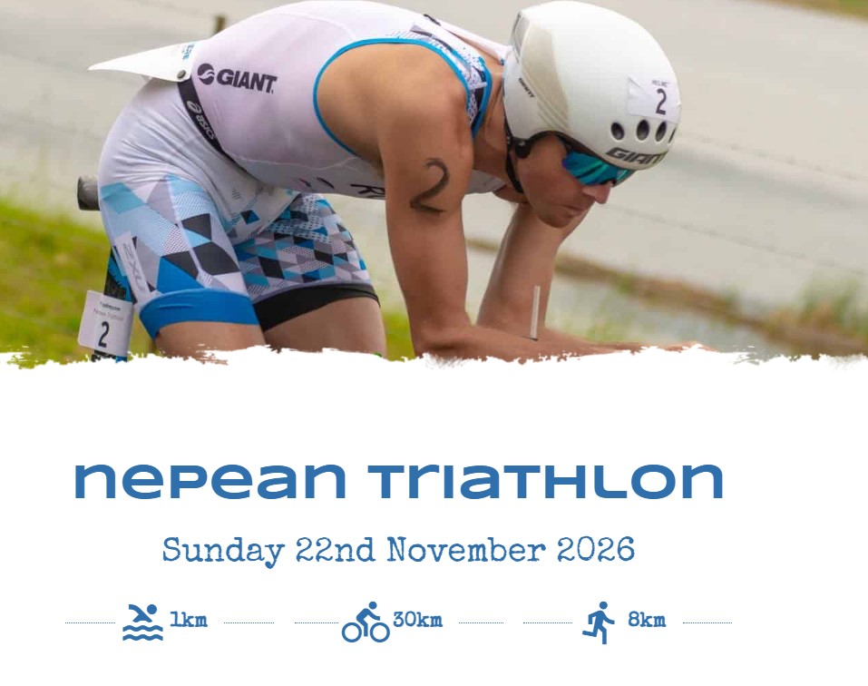 Nepean Triathlon - Individual Swim 1km | Bike 30km | Run 8km