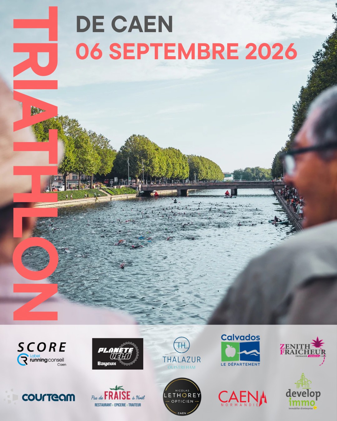 Triathlon S Caen CLM en équipe