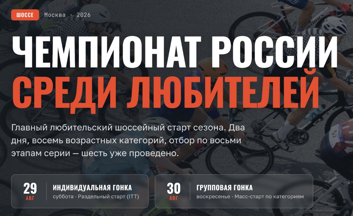 Чемпионат России по Любителям: Раздельный старт