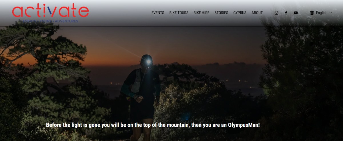 Olympos Man Trail Running