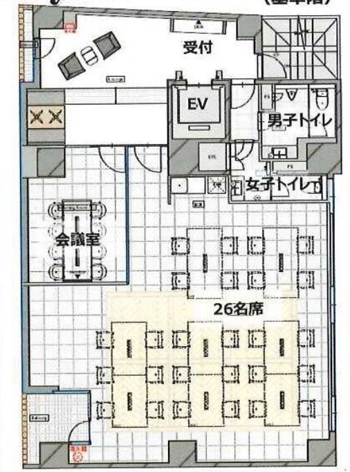 上野・御徒町エリア　セットアップオフィス　図面
