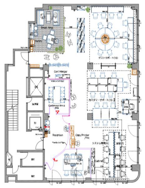 市ヶ谷エリアのセットアップオフィス