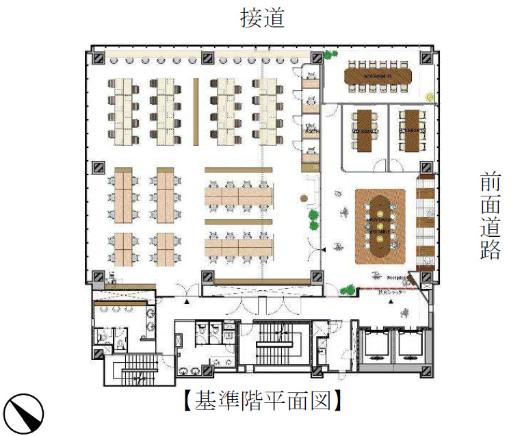 銀座エリアのセットアップオフィス