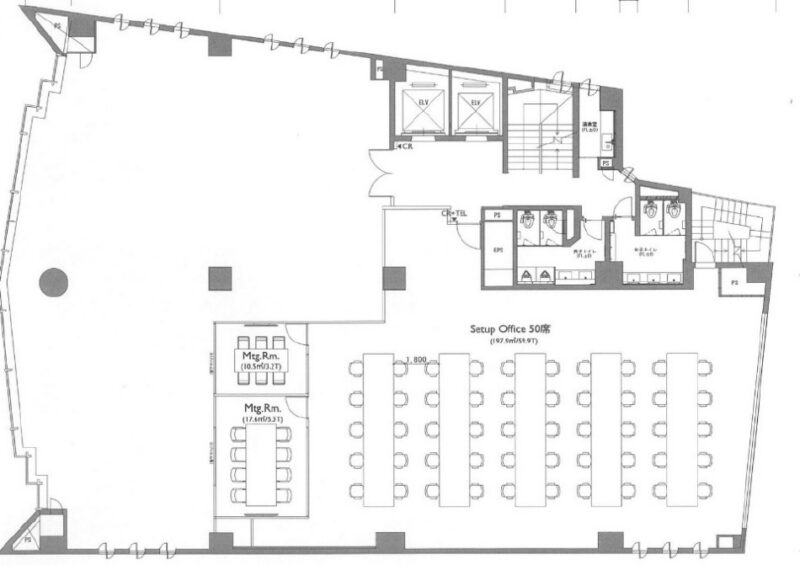 神宮前エリアのセットアップオフィス