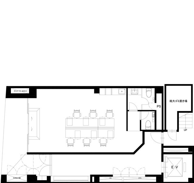 新富町エリアのセットアップオフィス