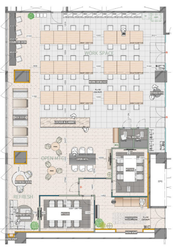 赤坂エリアのセットアップオフィス