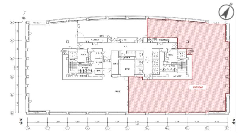田町エリアの居抜きオフィス