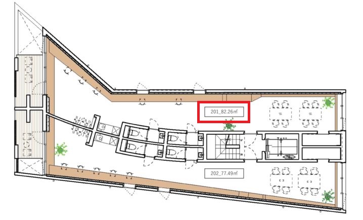 目黒駅西口エリア　セットアップオフィス