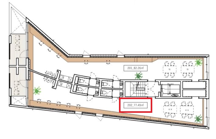 目黒駅西口エリア　セットアップオフィス