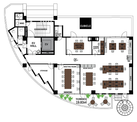 中目黒エリア　居抜きオフィス