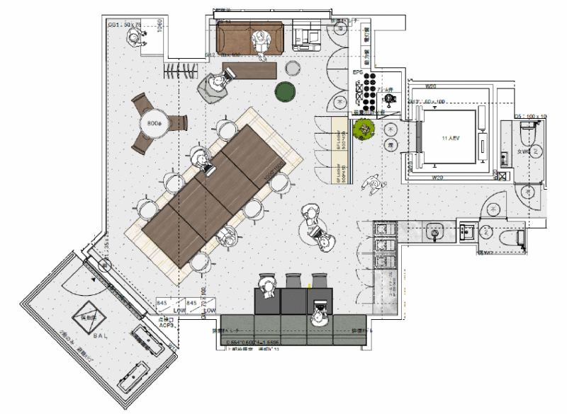 代々木エリアのセットアップオフィス