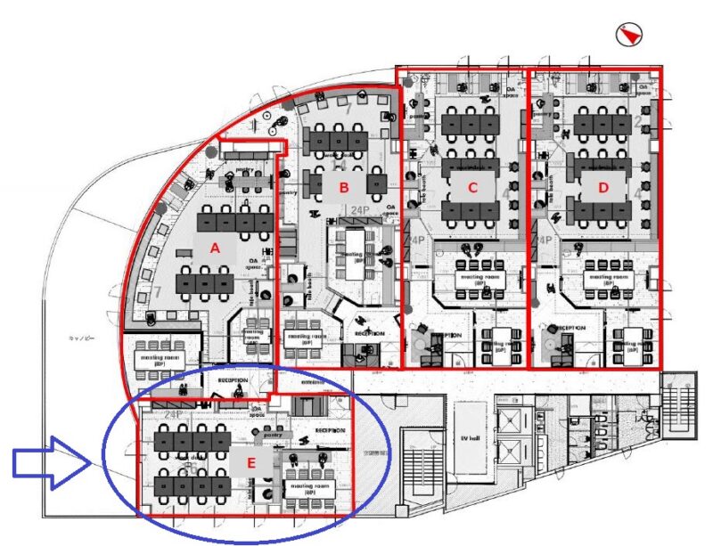 麻布エリア　セットアップオフィス