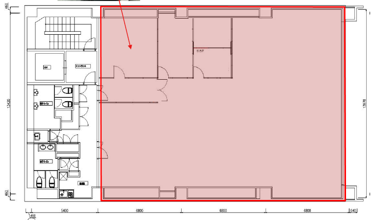 田町エリア　居抜きオフィス