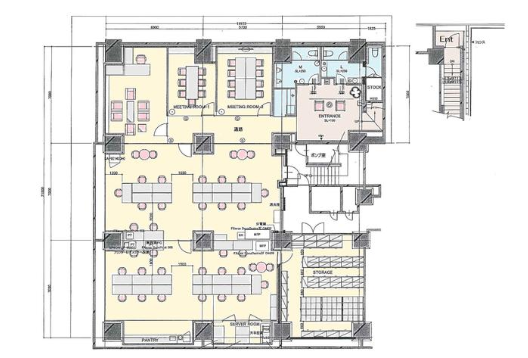 麻布エリア　居抜きオフィス