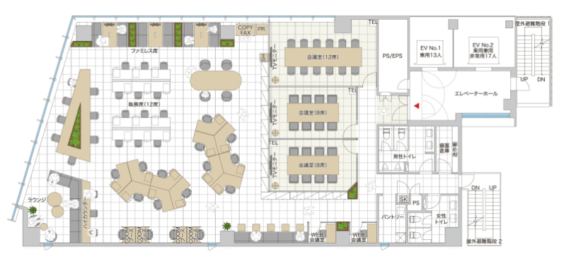 新富エリア　セットアップオフィス