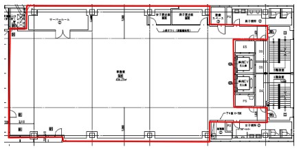 新横浜駅エリア 居抜きオフィス