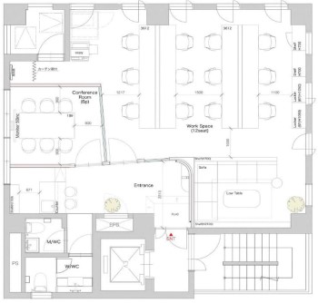 新富エリア セットアップオフィス