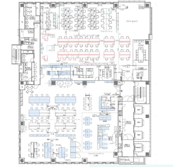 道玄坂エリア　居抜きオフィス