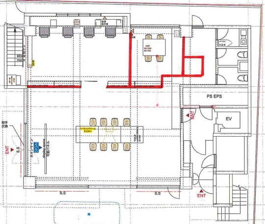 千駄ヶ谷エリア　居抜きオフィス