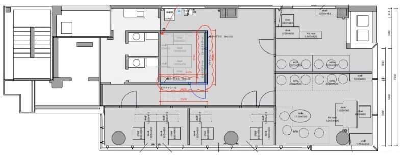 麻布エリア　居抜きオフィス