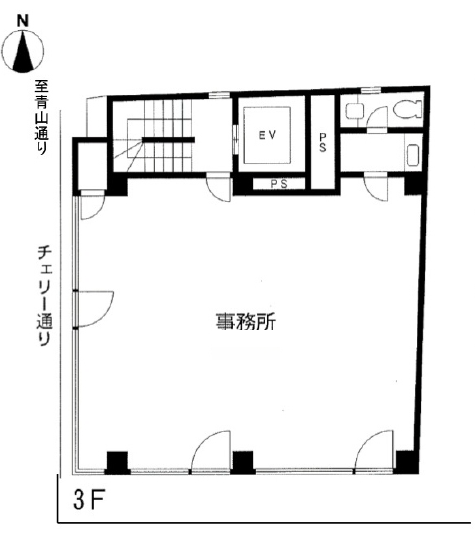 南青山エリア居抜きオフィス