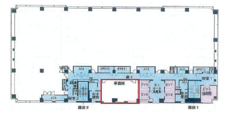 晴海エリア 居抜きオフィス